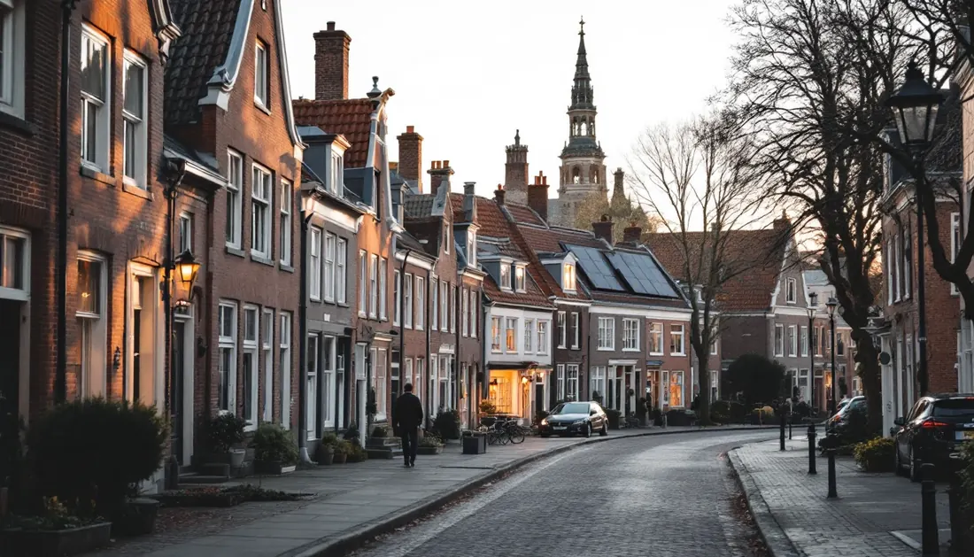 Zonnepanelen op vooroorlogse woningen in Haarlem
