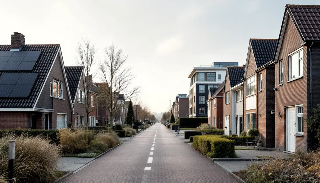 Zonnepanelen op woningen in Zaandam